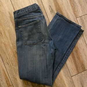 J. Crew Stretch Blue Jeans, 29” waist, hip slung